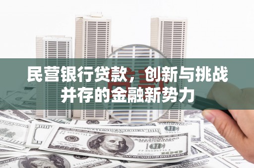 屯门民营银行贷款，创新与挑战并存的金融新势力