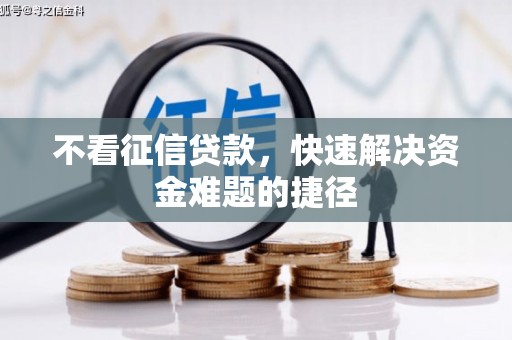 屯门不看征信贷款，快速解决资金难题的捷径