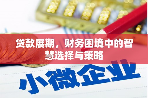 屯门贷款展期，财务困境中的智慧选择与策略