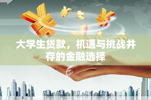 屯门大学生贷款，机遇与挑战并存的金融选择