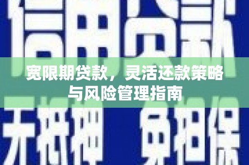 屯门宽限期贷款，灵活还款策略与风险管理指南