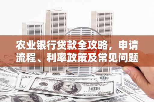 屯门农业银行贷款全攻略，申请流程、利率政策及常见问题解析