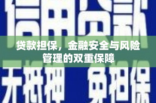 屯门贷款担保，金融安全与风险管理的双重保障
