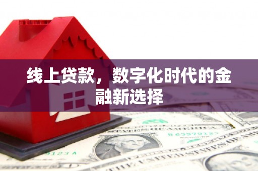 屯门线上贷款，数字化时代的金融新选择