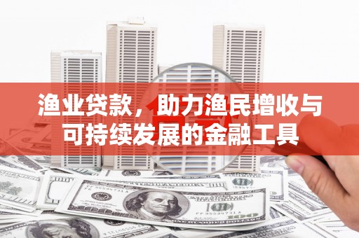 屯门渔业贷款，助力渔民增收与可持续发展的金融工具