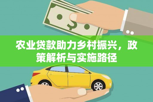 屯门农业贷款助力乡村振兴，政策解析与实施路径