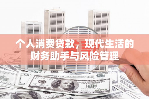 屯门个人消费贷款，现代生活的财务助手与风险管理