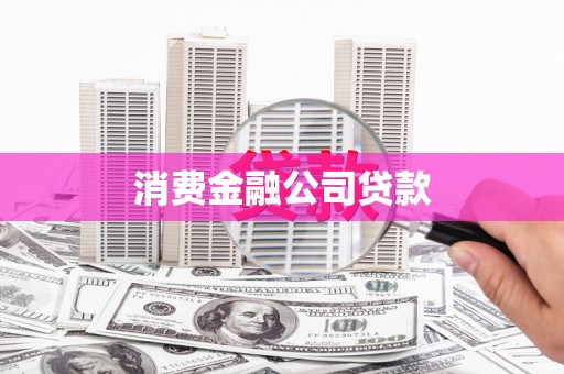 屯门消费金融公司贷款