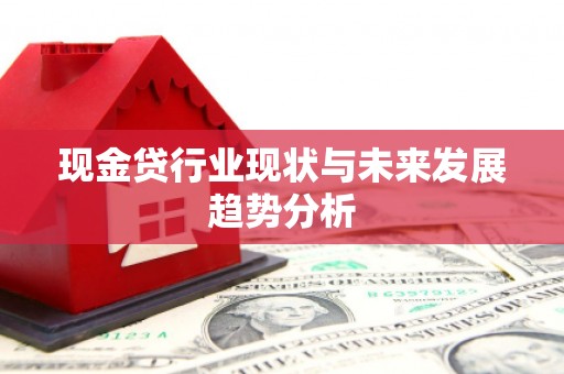 屯门现金贷行业现状与未来发展趋势分析