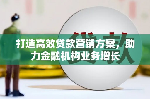 屯门打造高效贷款营销方案，助力金融机构业务增长