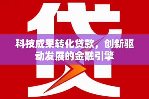 屯门科技成果转化贷款，创新驱动发展的金融引擎