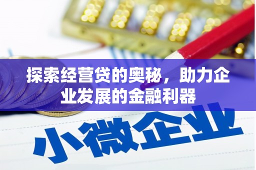 屯门探索经营贷的奥秘，助力企业发展的金融利器