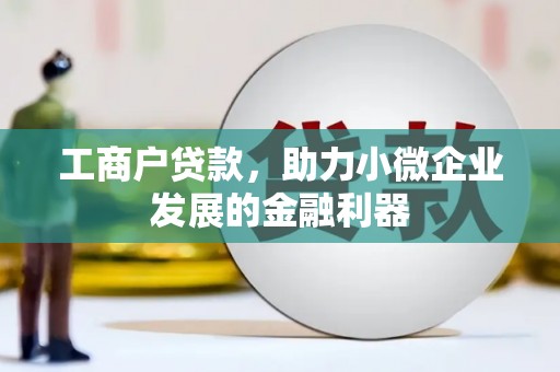 屯门工商户贷款，助力小微企业发展的金融利器