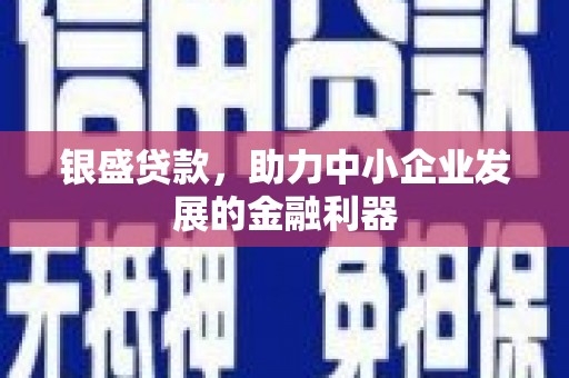 屯门银盛贷款，助力中小企业发展的金融利器