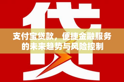 屯门支付宝贷款，便捷金融服务的未来趋势与风险控制