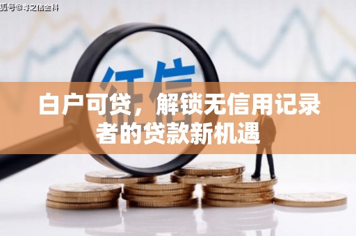 屯门白户可贷，解锁无信用记录者的贷款新机遇