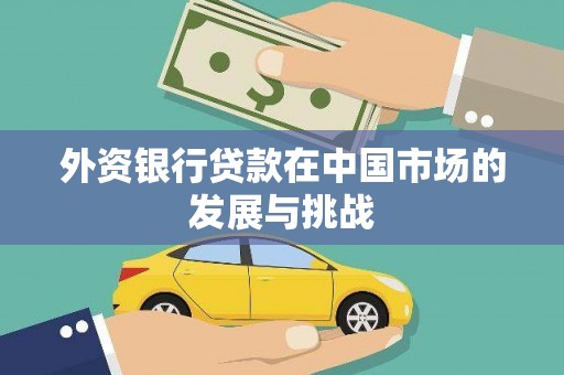 屯门外资银行贷款在中国市场的发展与挑战