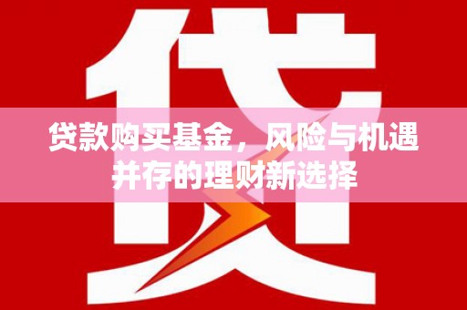 屯门贷款购买基金，风险与机遇并存的理财新选择