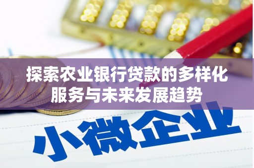 屯门探索农业银行贷款的多样化服务与未来发展趋势