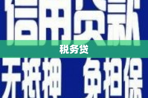 屯门税务贷