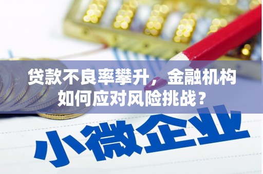 屯门贷款不良率攀升，金融机构如何应对风险挑战？