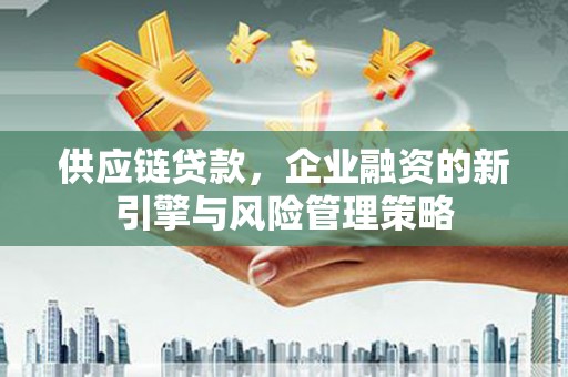 屯门供应链贷款，企业融资的新引擎与风险管理策略