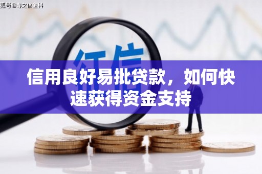 屯门信用良好易批贷款，如何快速获得资金支持