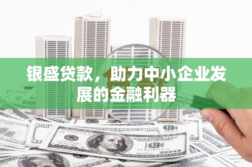 屯门银盛贷款，助力中小企业发展的金融利器