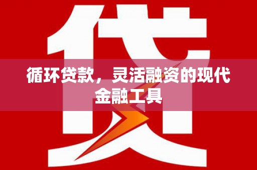 屯门循环贷款，灵活融资的现代金融工具