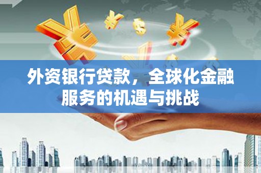 屯门外资银行贷款，全球化金融服务的机遇与挑战
