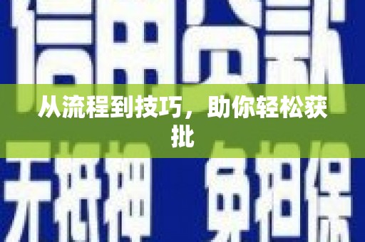 屯门从流程到技巧，助你轻松获批