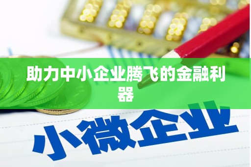 屯门助力中小企业腾飞的金融利器