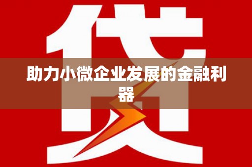 屯门助力小微企业发展的金融利器