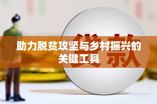 屯门助力脱贫攻坚与乡村振兴的关键工具