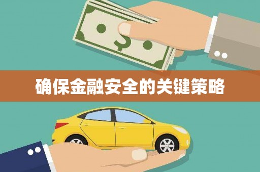 屯门确保金融安全的关键策略