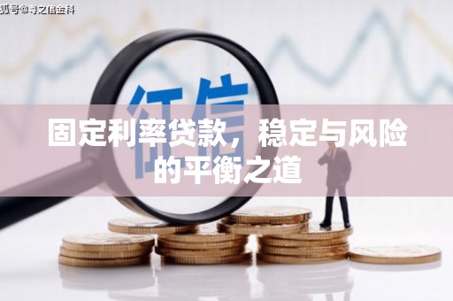 屯门固定利率贷款，稳定与风险的平衡之道