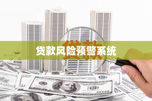 屯门贷款风险预警系统